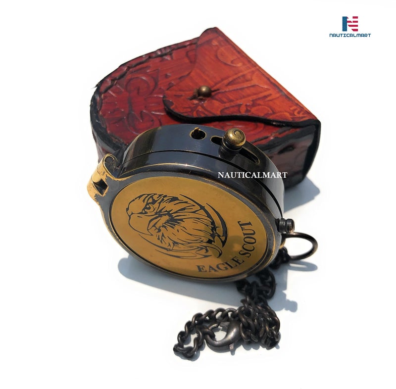 NAUTICALMART Eagle Compass Engraved Vintage Ship Functional Gift Compass Baptism Collectible Gift, Perfect for Christmas & Holiday Gifting - Image 4